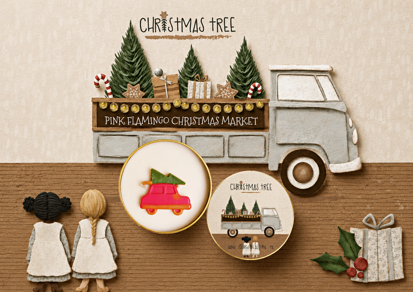 Christmas Tree | Seasonal & Holiday Candle - PinkFlamingoCandle
