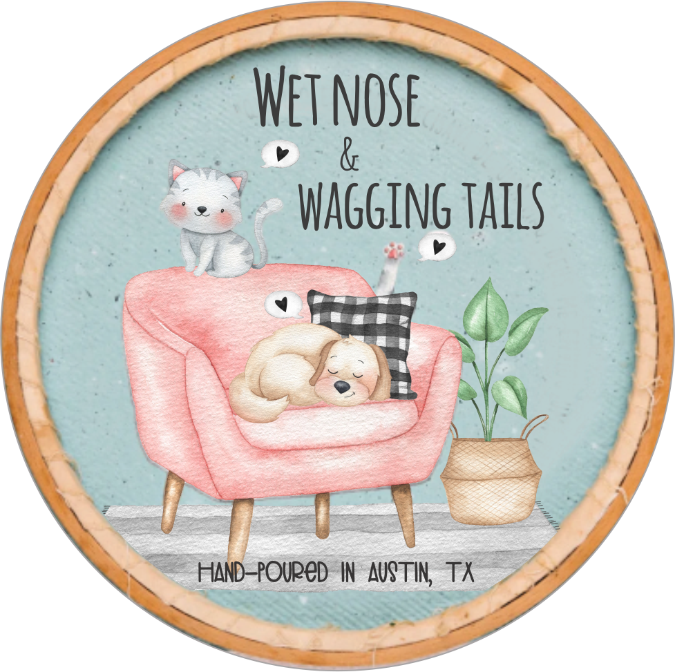 Wet Nose & Wagging Tails| Pet Candle - PinkFlamingoCandle