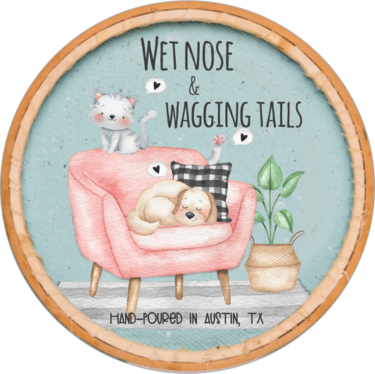 Wet Nose & Wagging Tails| Pet Candle - PinkFlamingoCandle