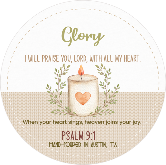 luxury christian candle
