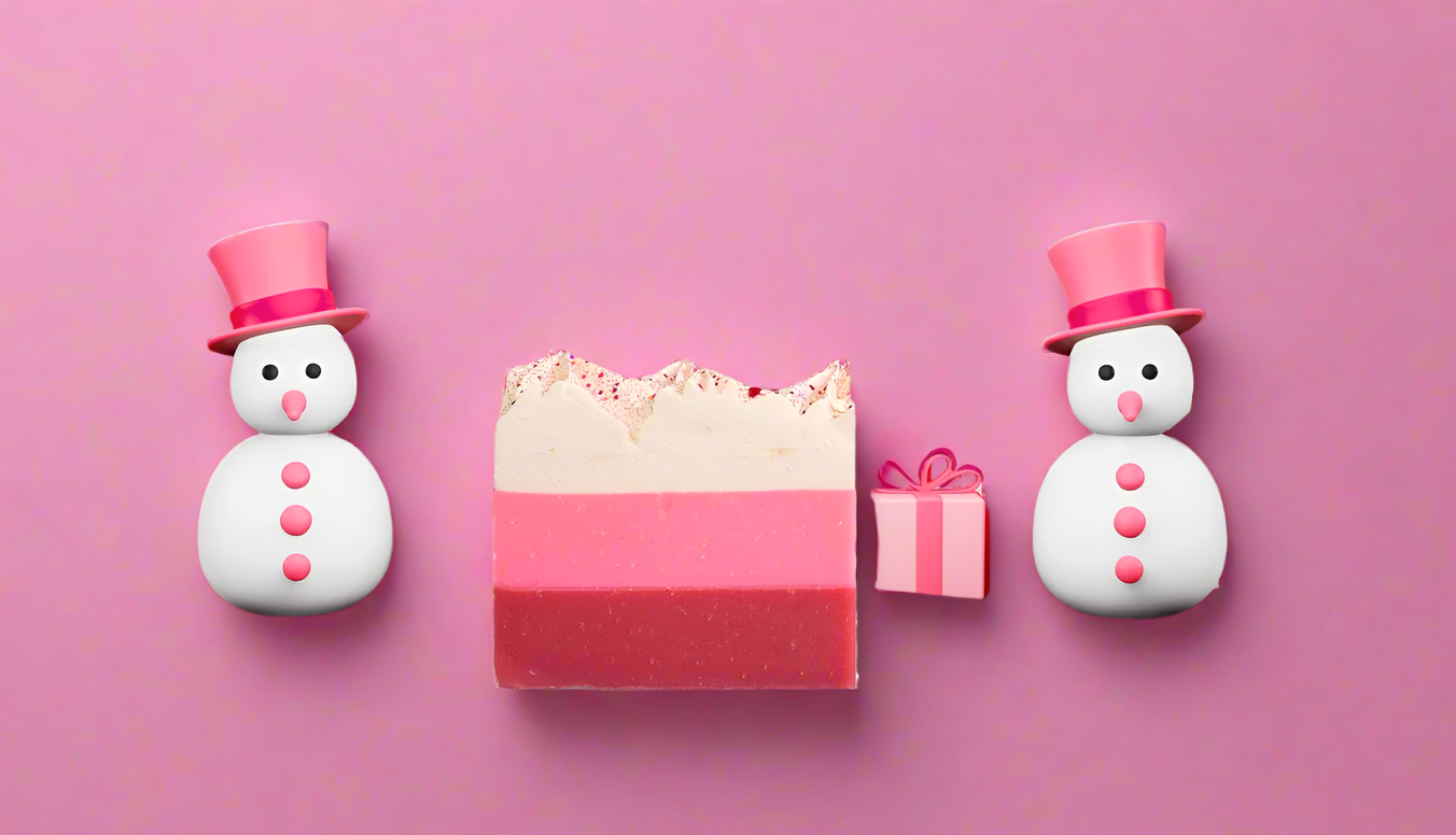 Cranberry apple soap, holiday gift