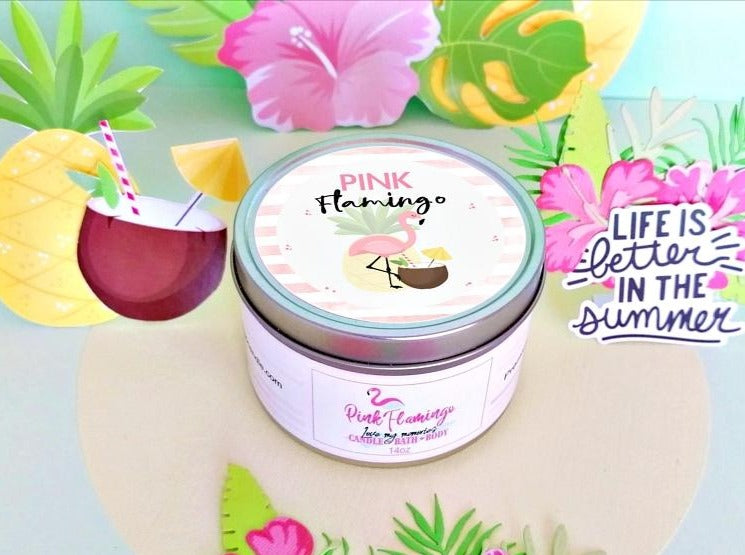 Pink Flamingo | Signature Candle - PinkFlamingoCandle