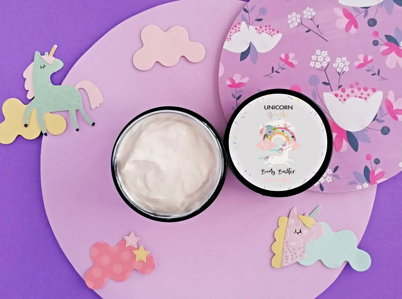 UNICORN SPRINKLES BODY BUTTER 8OZ