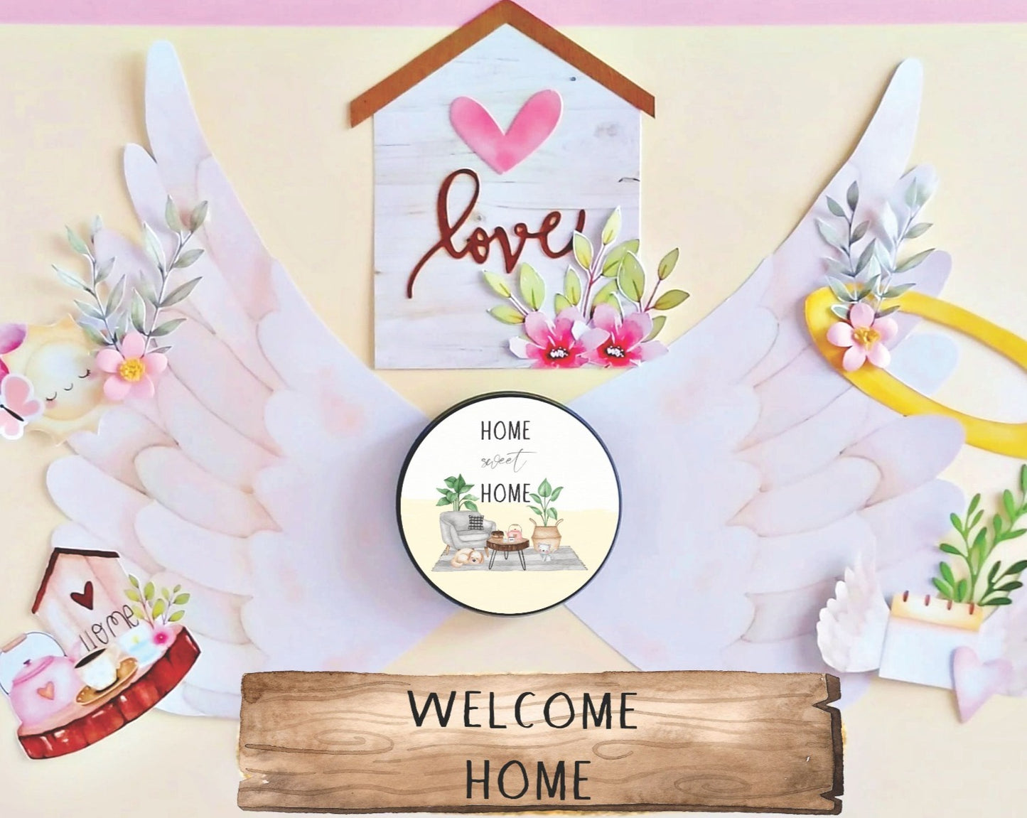 Home Sweet Home, 8oz, Housewarming gift, New Home Gift, Realtor closing