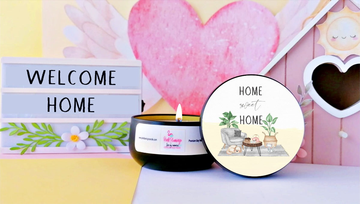 Home Sweet Home, 8oz, Housewarming gift, New Home Gift, Realtor closing