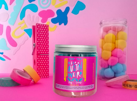 KEEP AUSTIN WEIRD BODY SCRUB 8OZ