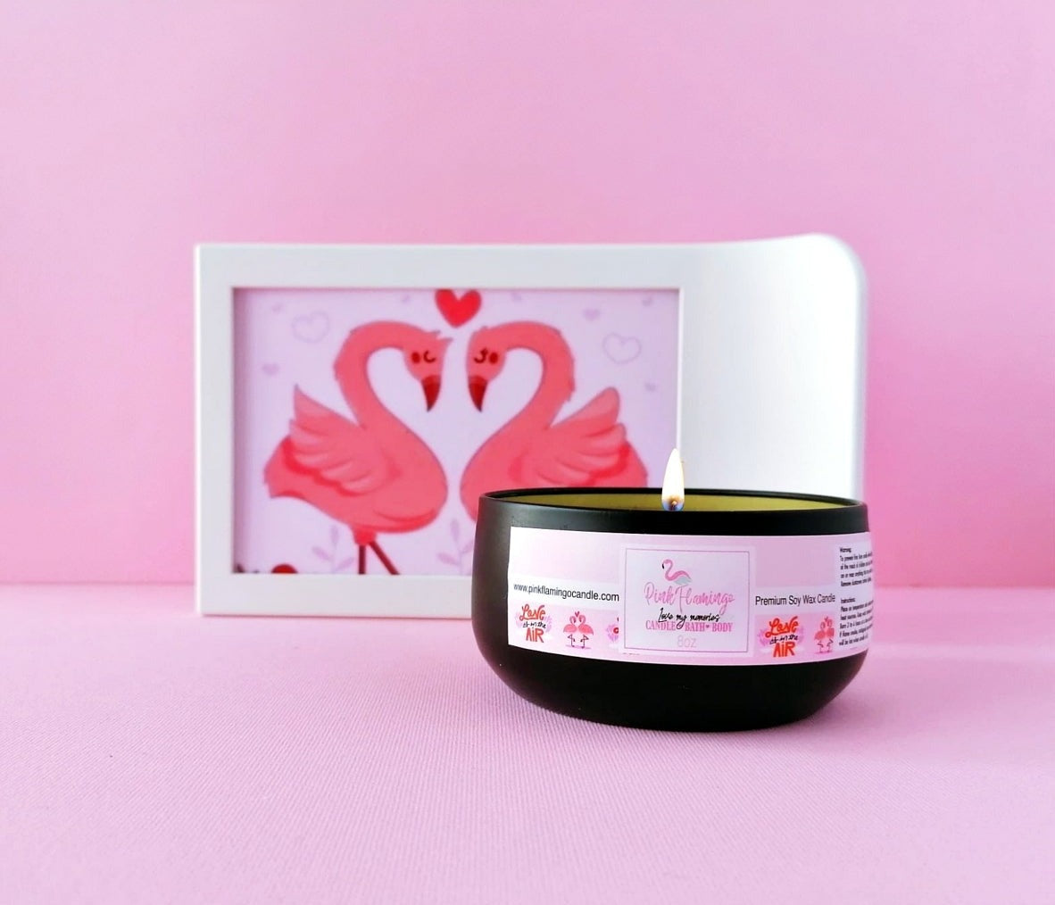 Love is in the Air, Valentine's candle 8oz