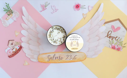 Salmo 23:6 Candle - Faith Collection Candle 8oz