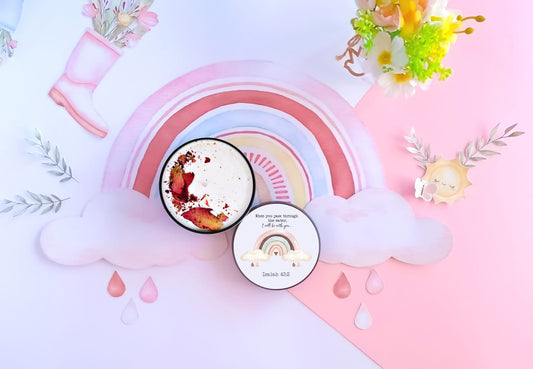 Isaiah 43:2 Candle- Faith Candle Collection - 8oz