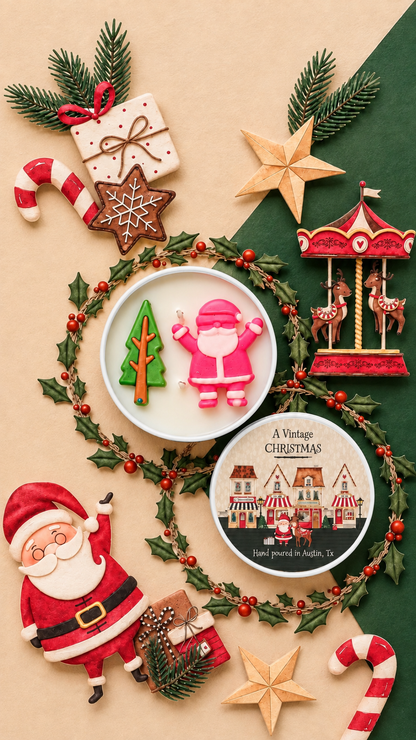 A Vintage Christmas |  Seasonal Candle