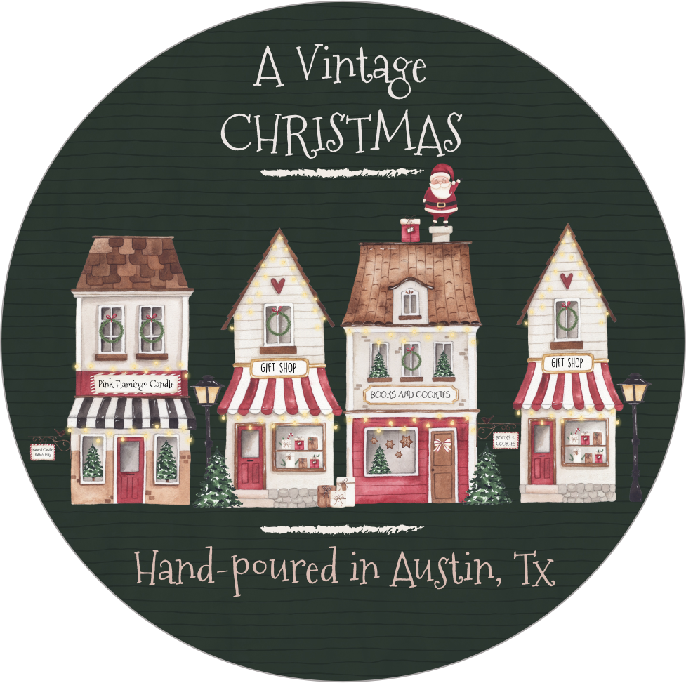 A Vintage Christmas | Seasonal & Holiday Candle - PinkFlamingoCandle
