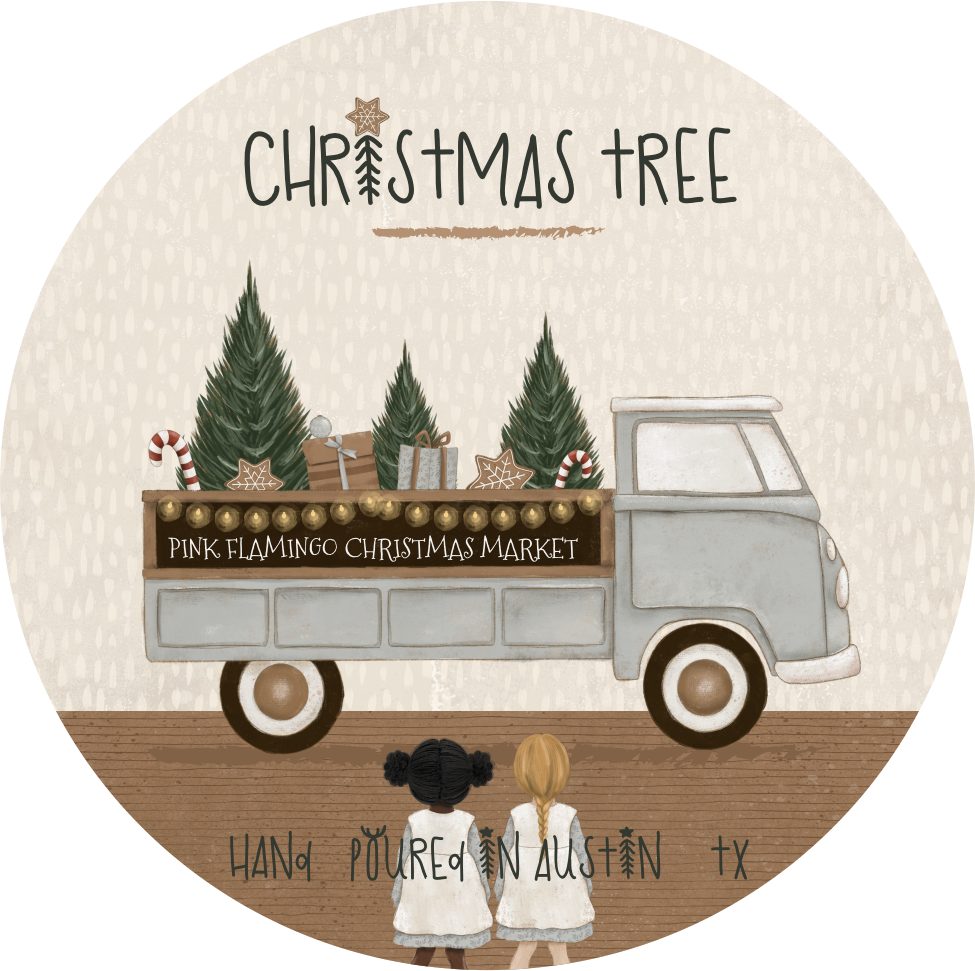Christmas Tree | Seasonal & Holiday Candle - PinkFlamingoCandle