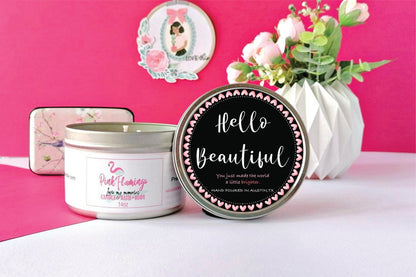 elegant self care candle home decor