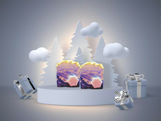 Oh Deer, It’s Winter Artisan Soap.NEW!!! - PinkFlamingoCandle