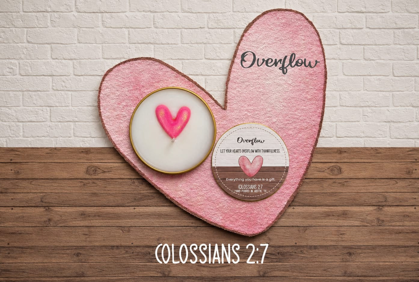 luxury christian candle, women candle, christian candle gift
