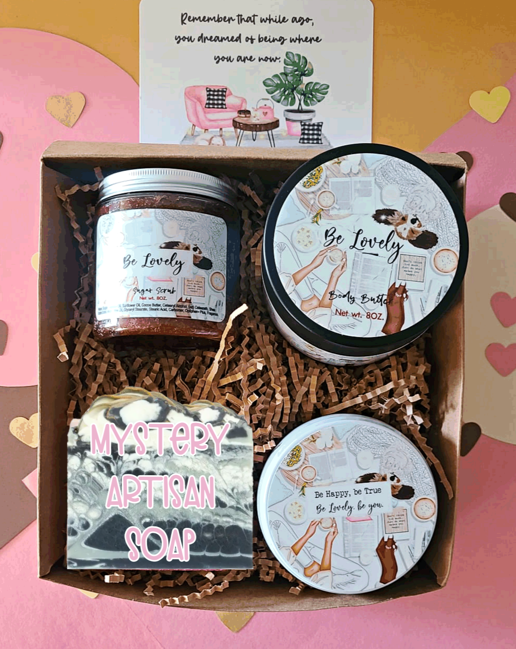 Be Lovely | Gift Set - PinkFlamingoCandle