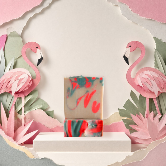 cactus blossoms, citrus, coconut, musk and sandalwood. gotat milk soap
