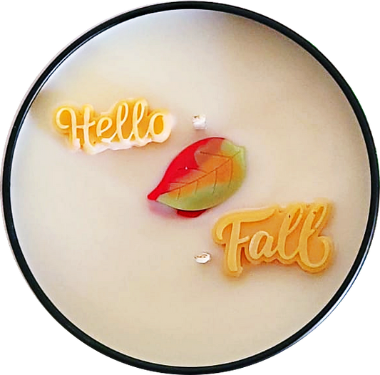 Cherrychai fall scent, natural soy candles