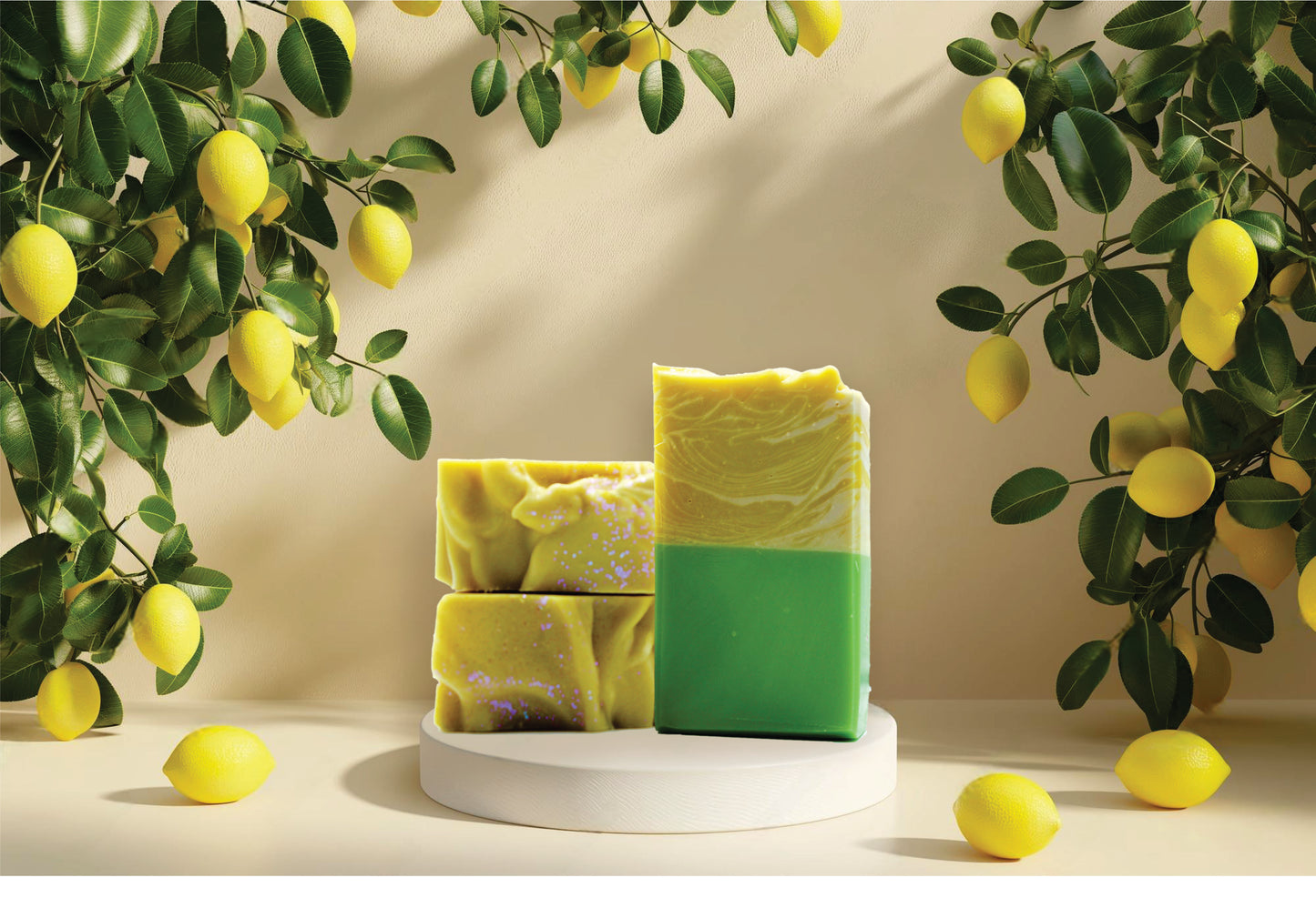 Squeeze the Day Artisan Soap - PinkFlamingoCandle