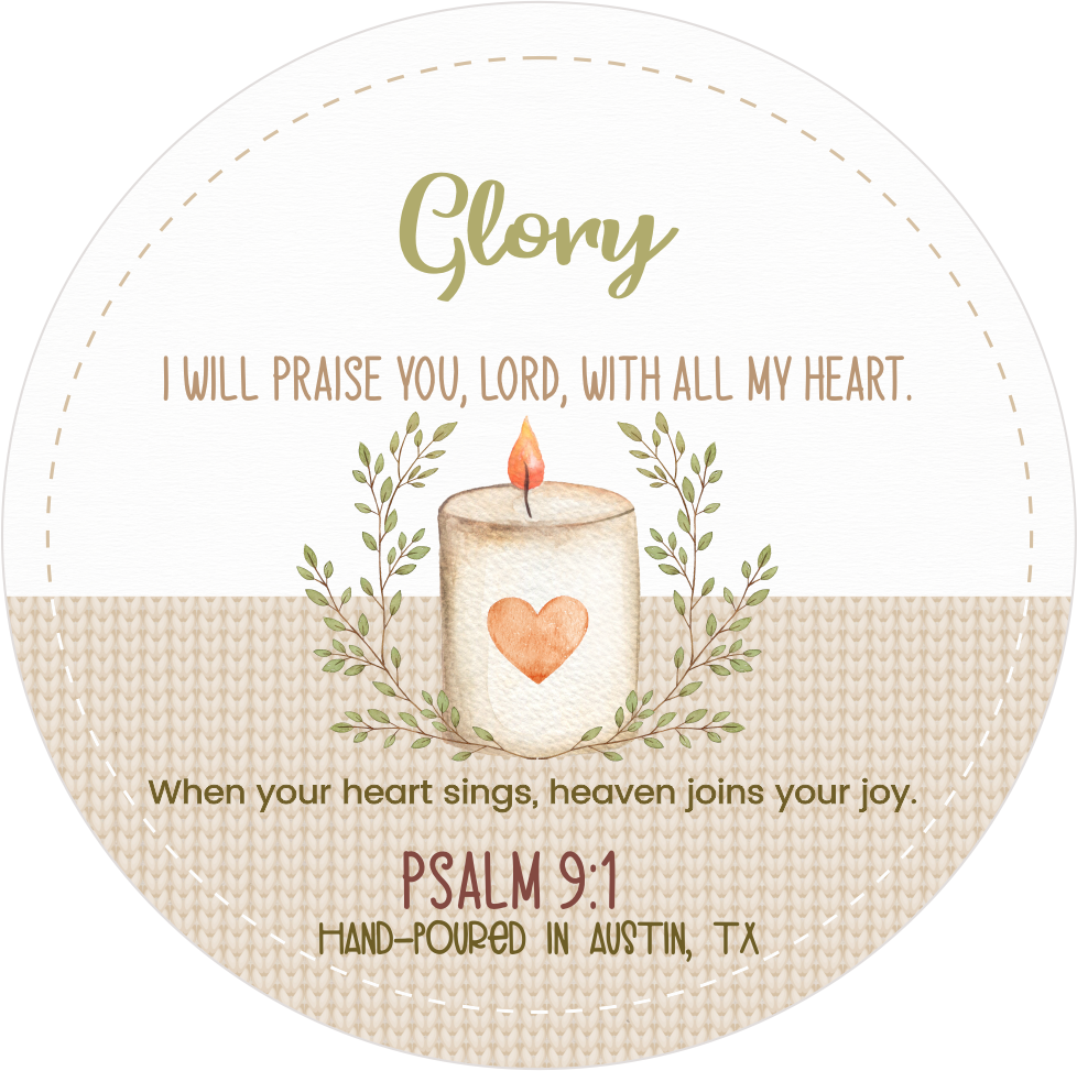 luxury christian candle