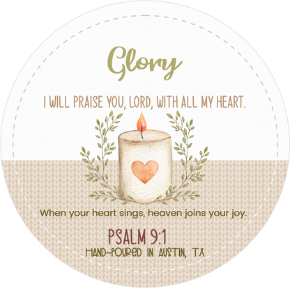 luxury christian candle