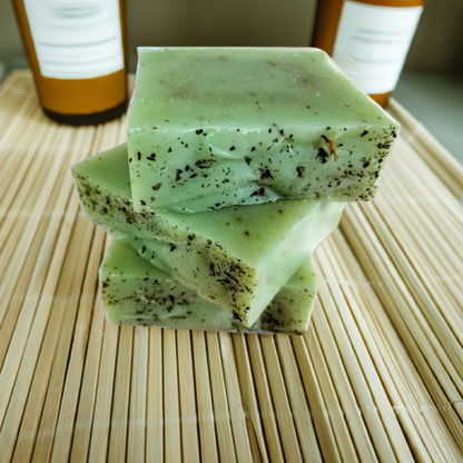 Spearmint Eucalyptus Artisan Soap - PinkFlamingoCandle