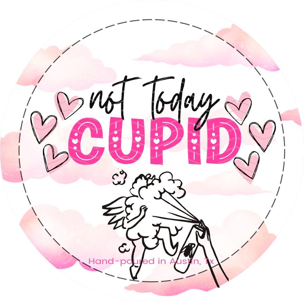 luxury anti valentine soy candle pink flamingo aesthetic branding