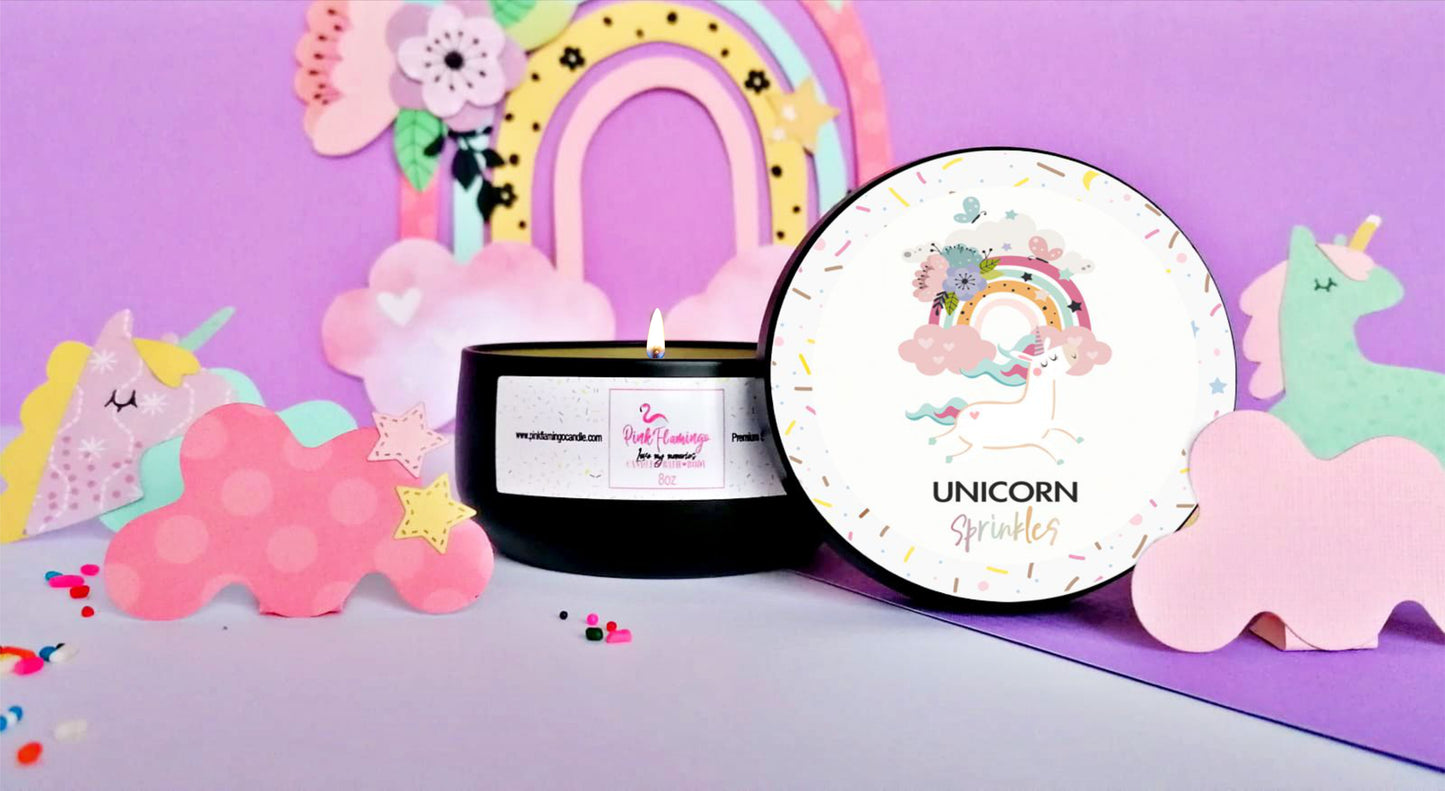 whimsical dessert inspired luxury candle
