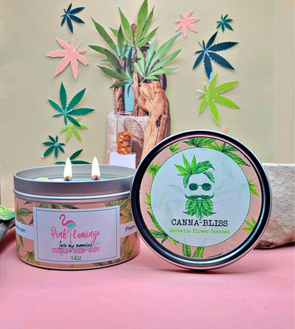 smoky herbal luxury candle aesthetic