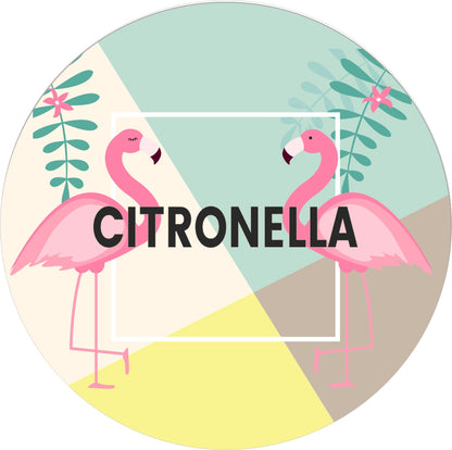 luxury citronella signature candle outdoor soy candle