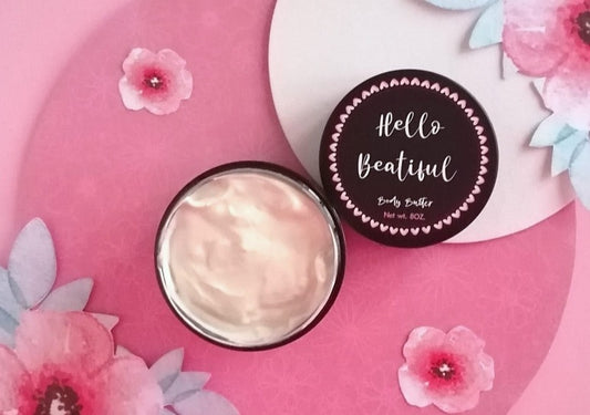 HELLO BEAUTIFUL BODY BUTTER 8OZ