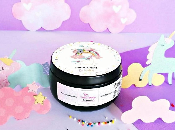 Unicorn Sprinkles Candle Signature Collection - 8oz