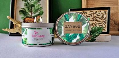 Savage 14oz eucalyptus candle
musky candle
pine candle