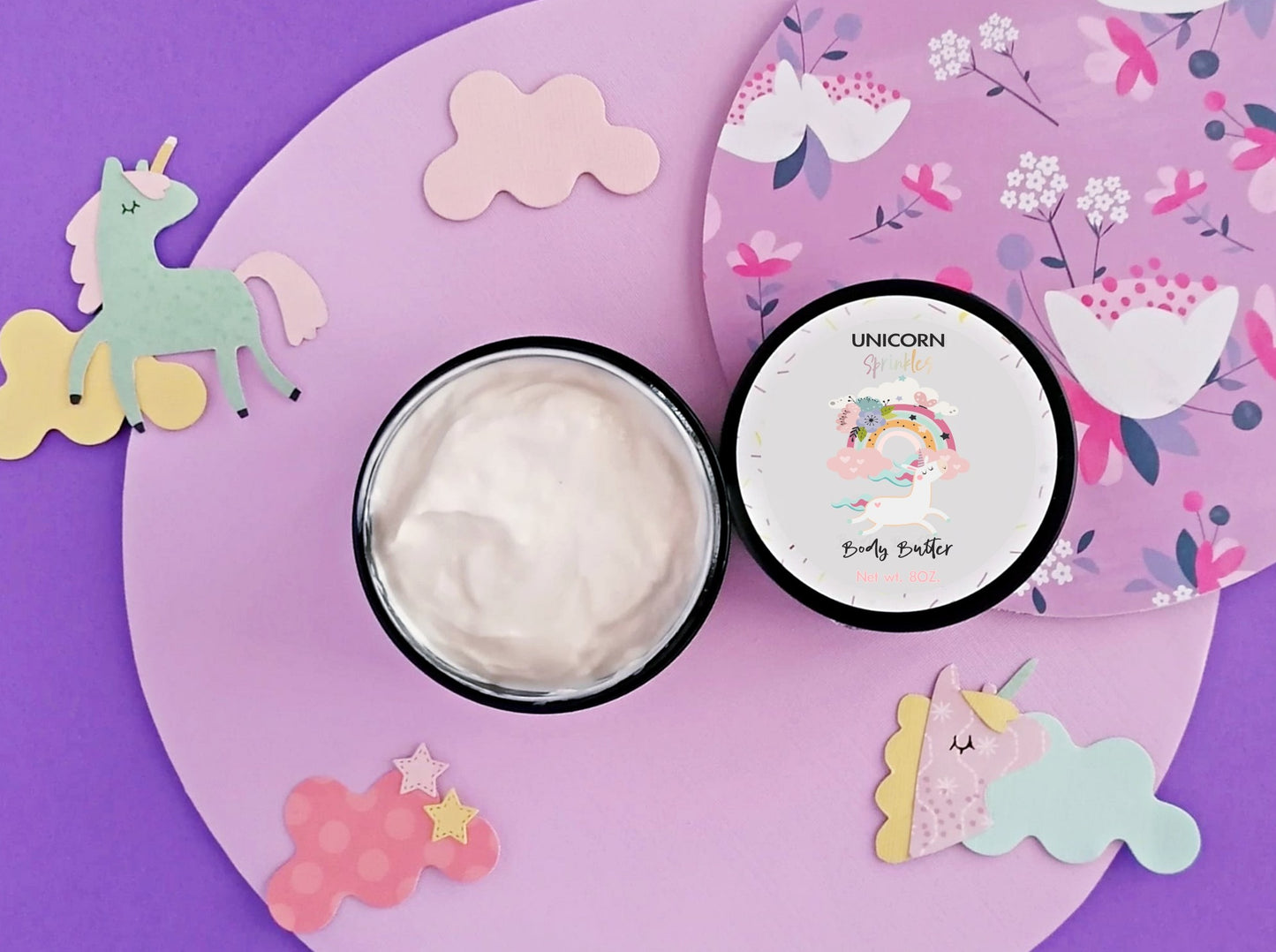 Unicorn Sprinkles Body Butter Gift Box Set 8oz