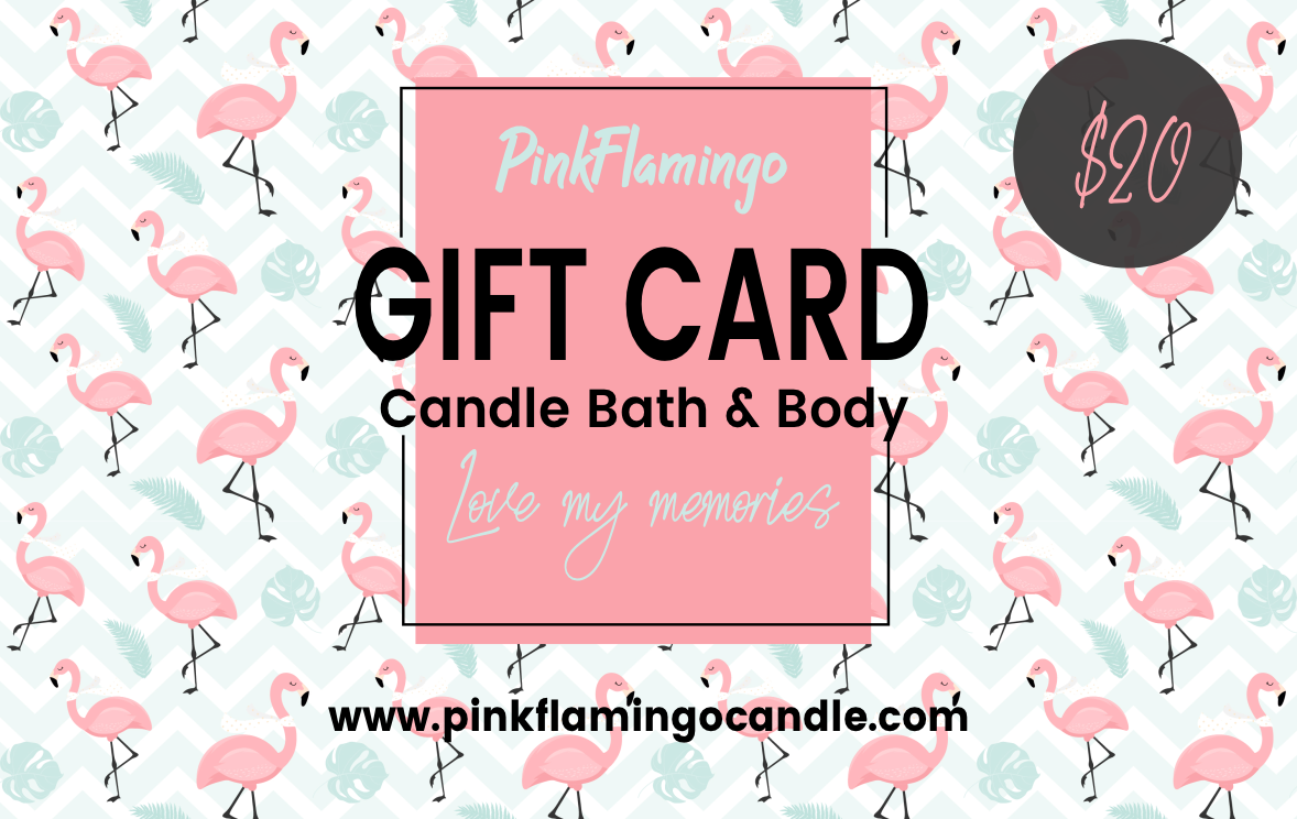 Pink Flamingo Gift Card - PinkFlamingoCandle
