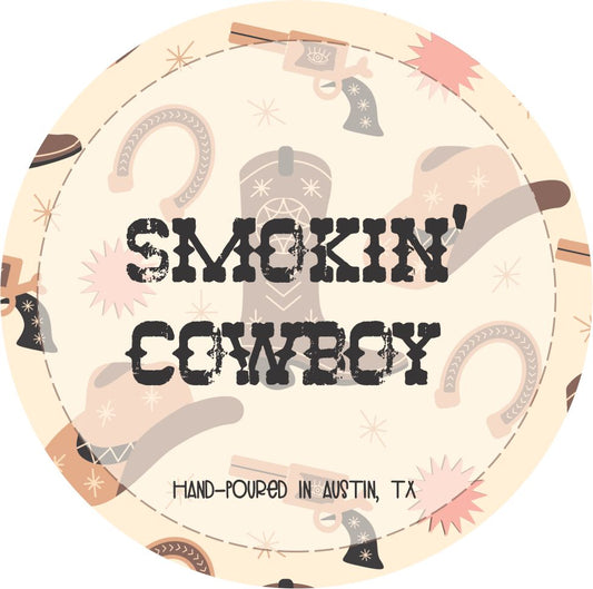 Smokin' Cowboy | Man Cave Candle - PinkFlamingoCandle