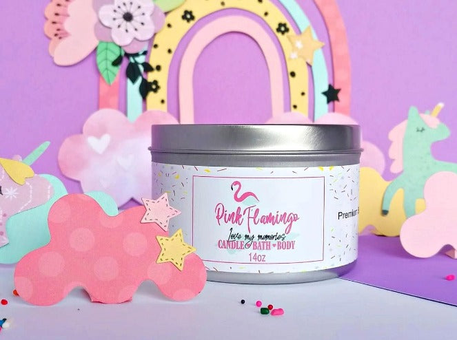 Unicorn Sprinkles Candle Signature Collection - 14oz