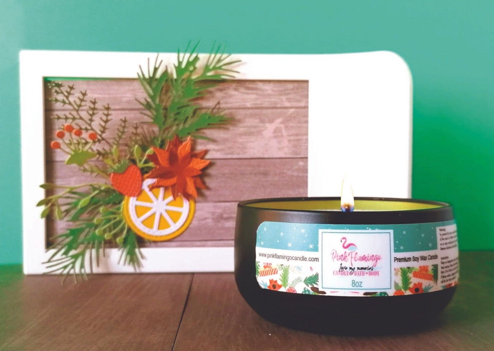 Where my ho's at? Seasonal candle 8 oz Santa Gift , Christmas Gift